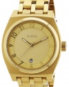 Nixon Men's A325-502 Stainless Steel with Gold Dial Watch