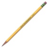 Ticonderoga Yellow Pencil, No.1 Extra Soft Lead, Dozen DIX13881