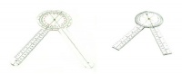 12 & 8 PROTRACTOR GONIOMETER SET