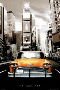 GB Eye New York Taxi Poster