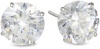 10k Gold Swarovski Zirconia Studs (3 cttw)