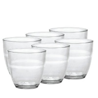 Duralex Gigogne 5-3/4-Ounce Glass, Set of 6