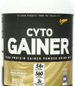 CytoSport Cyto Gainer Protein Drink Mix, Chocolate Malt, 3.31 Pound