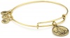 Alex and Ani Bangle Bar Fleur de Lis Russian-Gold Expandable Bracelet