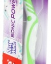 Colgate MaxWhite Adult Full Head Soft, Sonic Powered Toothbrush,  Colors Vary