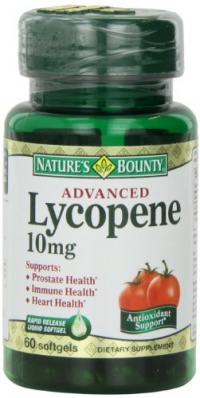 Nature's Bounty Lycopene 10mg, 60 Softgels