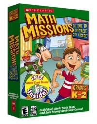 Math Missions with Card Game Kindergarten-2nd Grade [Old Version]