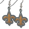 NFL New Orleans Saints Dangle Earrings