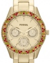 Fossil ES3201 Stella Stainless Steel Watch Gold-Tone