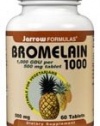 Jarrow Formulas Bromelain 1000gdu per 500 tablet , 60  Easy-Solv Tablets