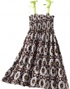 Emily West Girls 7-16 Sleeveless Printed Knit Sundress