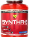 BSN Syntha-6 Protein Powder, Vanilla Ice Cream, 5 Pound