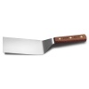 Traditional S8696-PCP 6 x 3 Hamburger Turner with Wood Handle