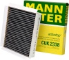 Mann-Filter CUK 2338 Cabin Filter With Activated Charcoal for select  Mercedes-Benz models