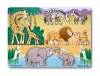 Melissa & Doug Safari Peg Puzzle