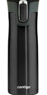 Contigo AUTOSEAL West Loop Stainless Steel 20-Ounce Travel Mug with Easy-Clean Lid, Black