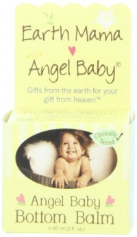 Earth Mama Angel Baby Angel Baby Bottom Balm, 2-Ounce Jar