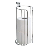 InterDesign Classico Over-the-Tank Vertical Tissue Reserve, Chrome