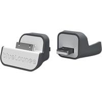 BlueLounge MD-US MiniDock USB Charger for iPhone & iPod - Retail Packaging - Gray/White