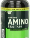 Optimum Nutrition Superior Amino 2222 Tablets, 160 Count