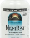 Source Naturals NightRest with Melatonin, 200 Tablets