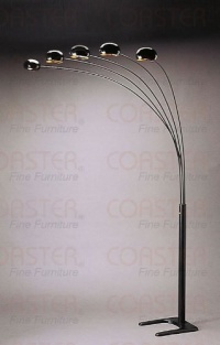 Coaster Black Overhead Sofa Floor Lamp