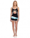 Paul Frank Women's Racer Tank Short Set