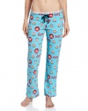 Paul Frank Women's Signature Julius Print Logo Waist Pant