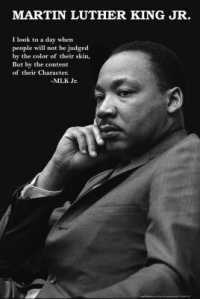 (24x36) Martin Luther King Jr. (Character Quote) Art Poster Print