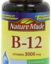 Nature Made Vitamin B-12 Softgels, 3000 Mcg, 60 Count