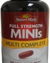 Nature Made Full Strength MINIs Multi Complete, 180 Softgels