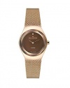 SKAGEN Steel Mesh Rose Gold Tone Watch