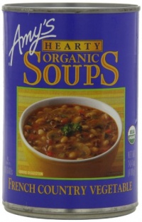 Amy's Kitchen Hearty French Country Vegetable Soup, 14.4-Ounce Cans (Pack of 12)