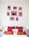 Stickr Frame , Package of 8 Pink Frames