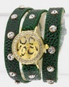 Trendy Fashion Jewelry - Triple Wrap Bracelet Watch - By Fashion Destination (Green) | Free Shipping