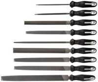 Nicholson 9 Piece Hand File Set with Ergonomic Handles, American Pattern