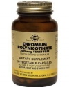 Solgar Chromium Polynicotinate Vegetable Capsules, 200 Mcg, 100 Count