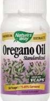 Nature's Way Oregano Oil Standardized -- 60 Vegetarian Capsules