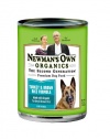 Newman's Own Organics Turkey & Brown Rice Formula for Dogs, 12.7-Ounce Cans (Pack of 12)