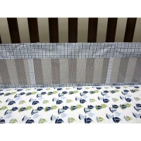 Nautica Zachary Secure-Me Mesh Crib Liner