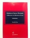 American Legal Systems: A Resource and Reference Guide