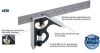 Empire Level E250 12-Inch Heavy Duty Professional Combination Square w/Etched Stainless Steel Blade and True BlueR Vial