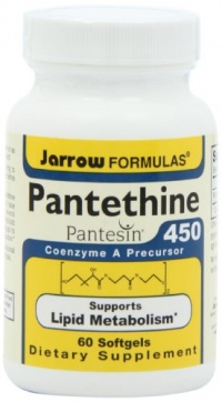 Jarrow Formulas Pantethine, 450mg, 60 Softgels