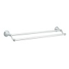 Moen DN8422CH Preston 24-Inch Double Towel Bar, Chrome Finish