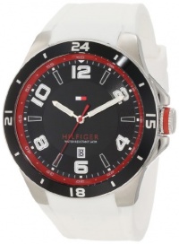 Tommy Hilfiger Men's 1790864 Sport Bezel and Silicon Strap Watch