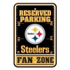 NFL Pittsburgh Steelers Plastic Parking Sign