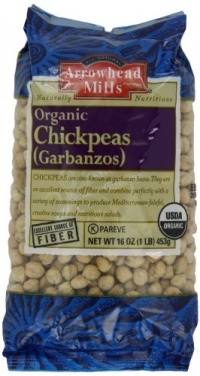 Arrowhead Mills Chickpeas, 1-Pound Unit (Pack of 6)