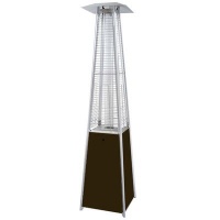 AZ Patio Heaters HLDSO-WGTHG Quartz Glass Tube Patio Heater, Hammered Bronze