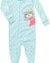 Carter's Girls 12-24 Months Dotted Ladybug Footed Sleeper