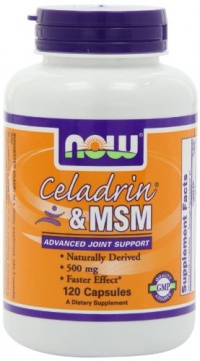 NOW Foods Celadrin and Msm, 120 Capsules / 500mg